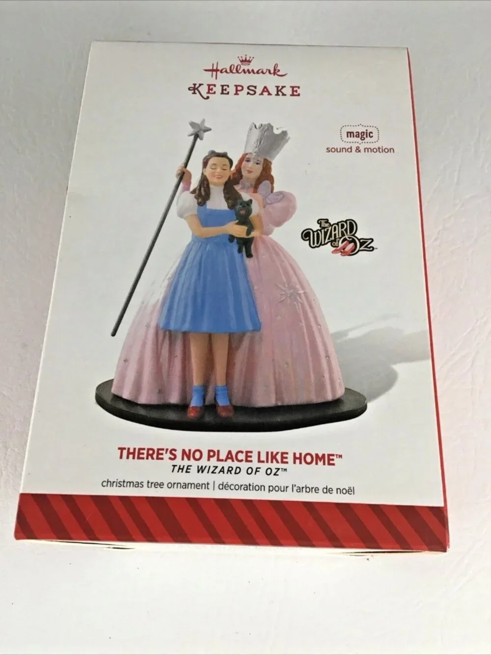 Hallmark Wizard of Oz There's No Place Like Home Magic Motion Ornament New 2014